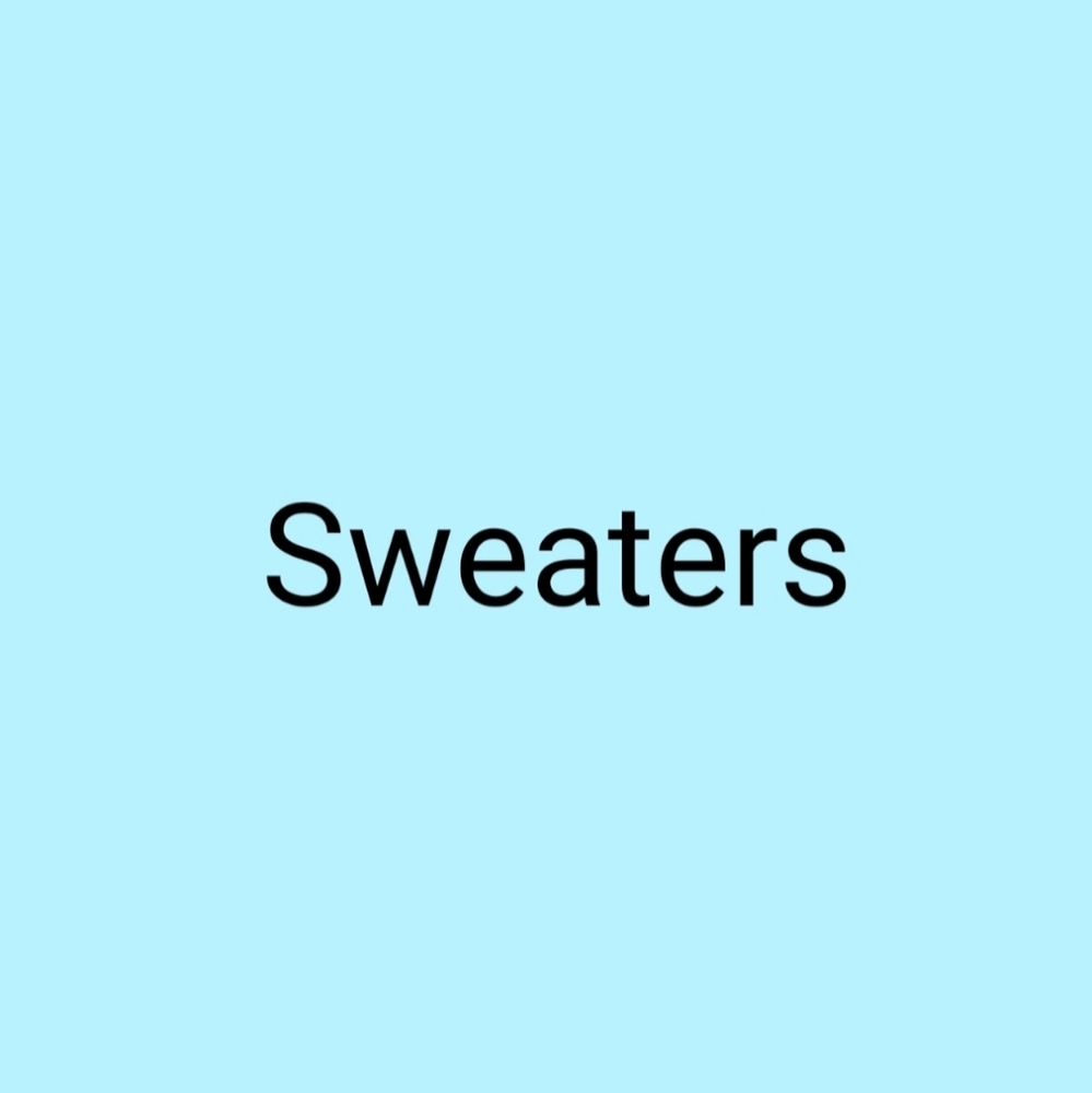 Sweaters